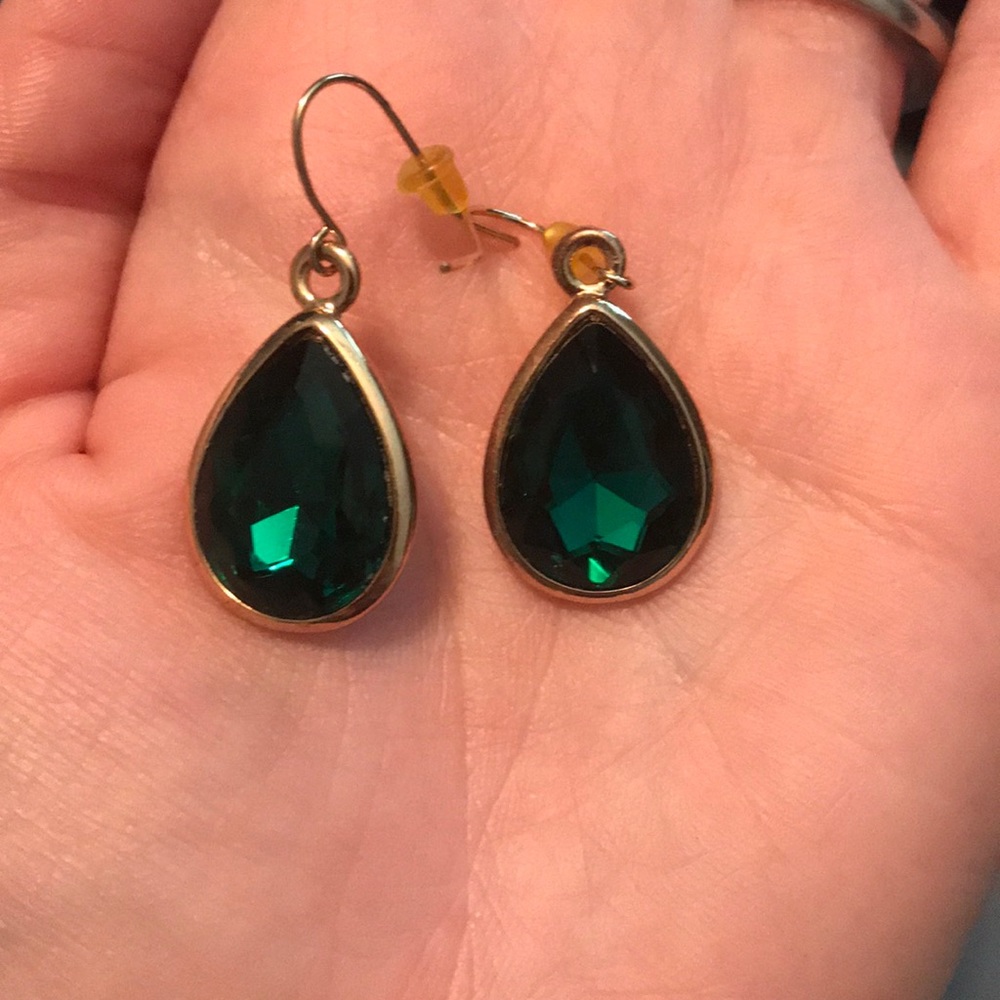 Emerald earrings